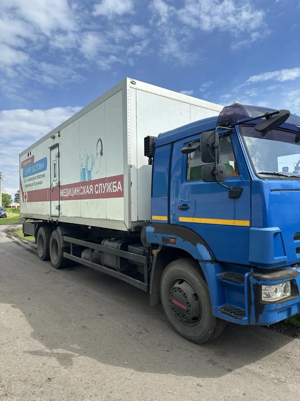 Социальный автопоезд «Забота» посетил Мордовский муниципальный округ.